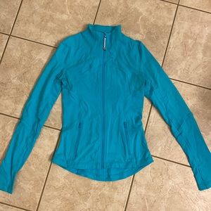 Lulu Lemon Teal Blue Athletic Jacket 4